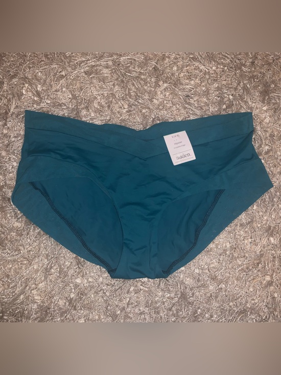 Auden Other - Auden Teal Seamless Hipster Bikini Briefs Invisible Edge size S NWT